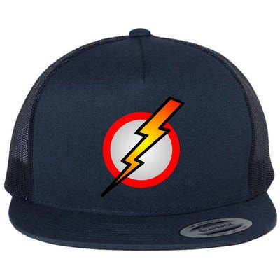 Killers Lightning Bolt Retro Flat Bill Trucker Hat