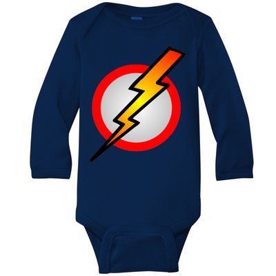 Killers Lightning Bolt Retro Baby Long Sleeve Bodysuit