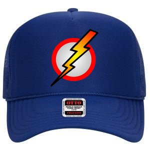 Killers Lightning Bolt Retro High Crown Mesh Back Trucker Hat