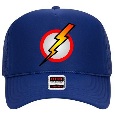 Killers Lightning Bolt Retro High Crown Mesh Back Trucker Hat