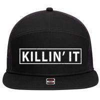 Killin It 7 Panel Mesh Trucker Snapback Hat