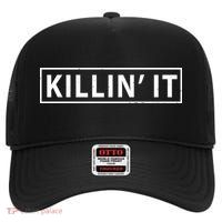 Killin It High Crown Mesh Back Trucker Hat