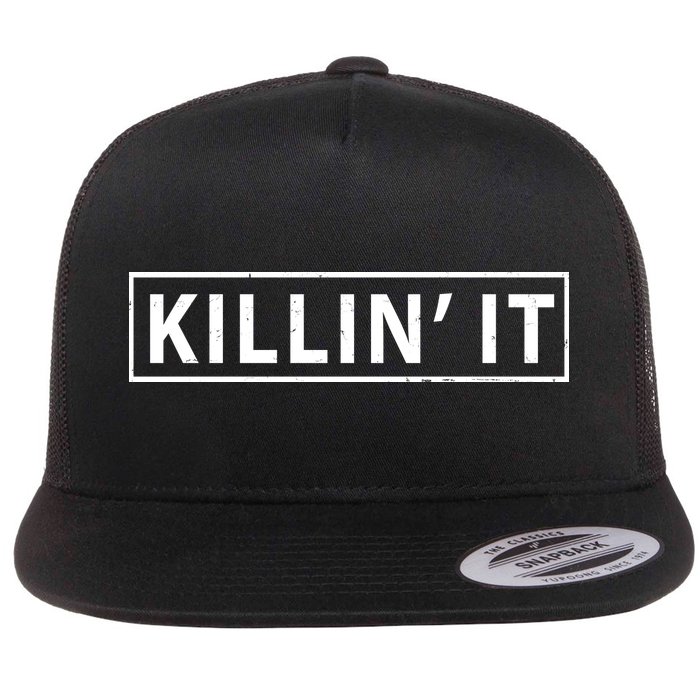 Killin It Flat Bill Trucker Hat