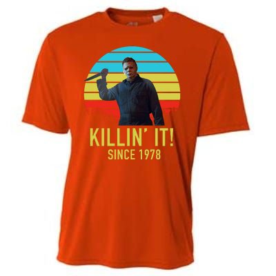 Killin' It Since 1978 Retro Horror Movie Cooling Performance Crew T-Shirt