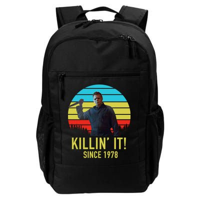 Killin' It Since 1978 Retro Horror Movie Backpack