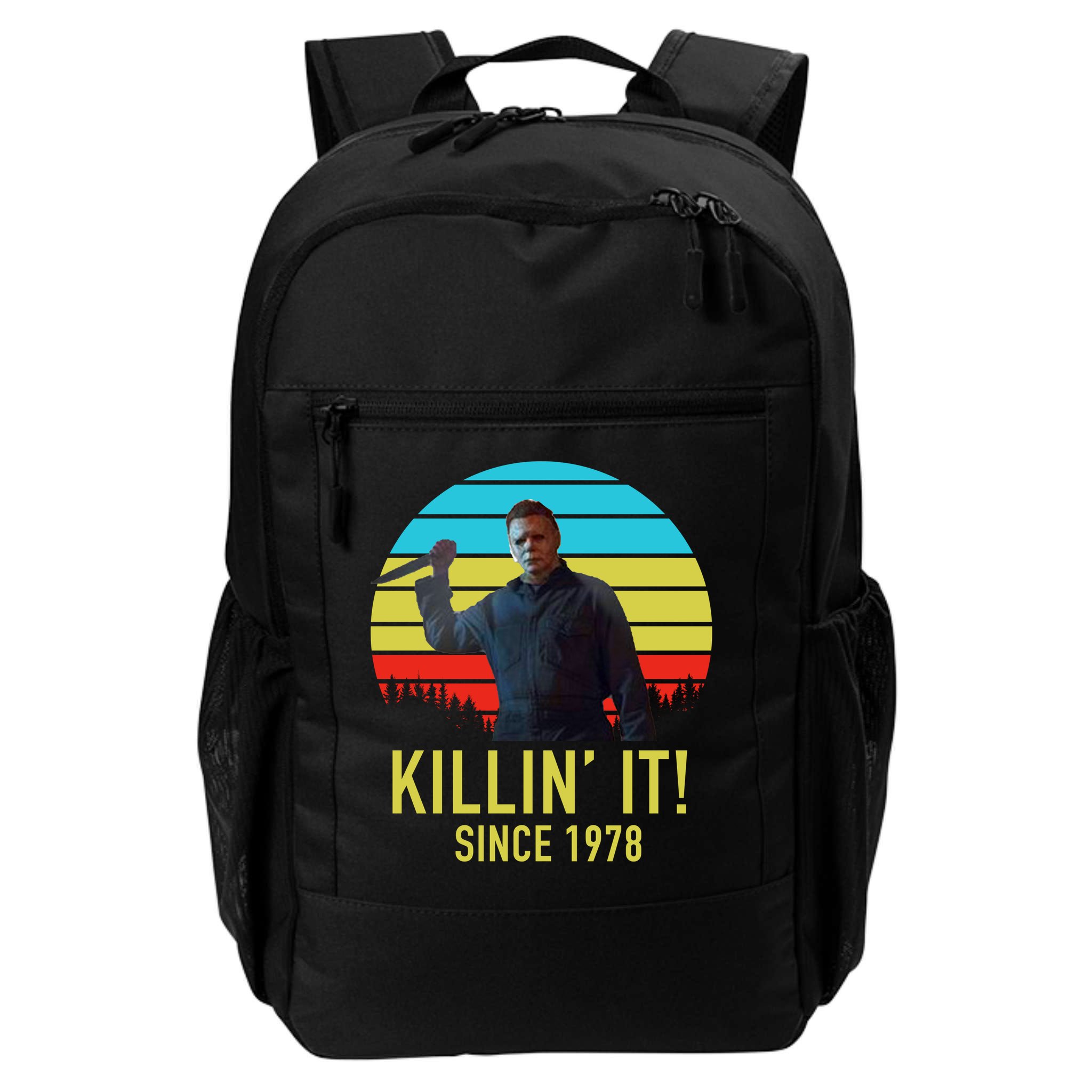 Killin' It Since 1978 Retro Horror Movie Backpack