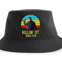 Killin' It Since 1978 Retro Horror Movie Sustainable Bucket Hat