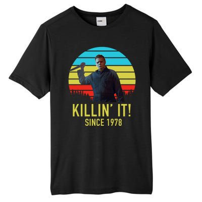 Killin' It Since 1978 Retro Horror Movie Tall Fusion ChromaSoft Performance T-Shirt