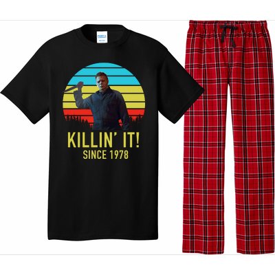 Killin' It Since 1978 Retro Horror Movie Pajama Set