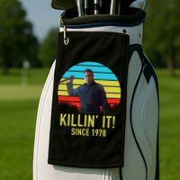 Killin' It Since 1978 Retro Horror Movie Golf Towel