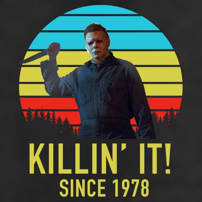 Killin' It Since 1978 Retro Horror Movie Golf Towel