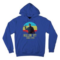 Killin' It Since 1978 Retro Horror Movie Hoodie