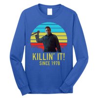 Killin' It Since 1978 Retro Horror Movie Long Sleeve Shirt