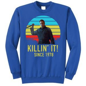 Killin' It Since 1978 Retro Horror Movie Sweatshirt