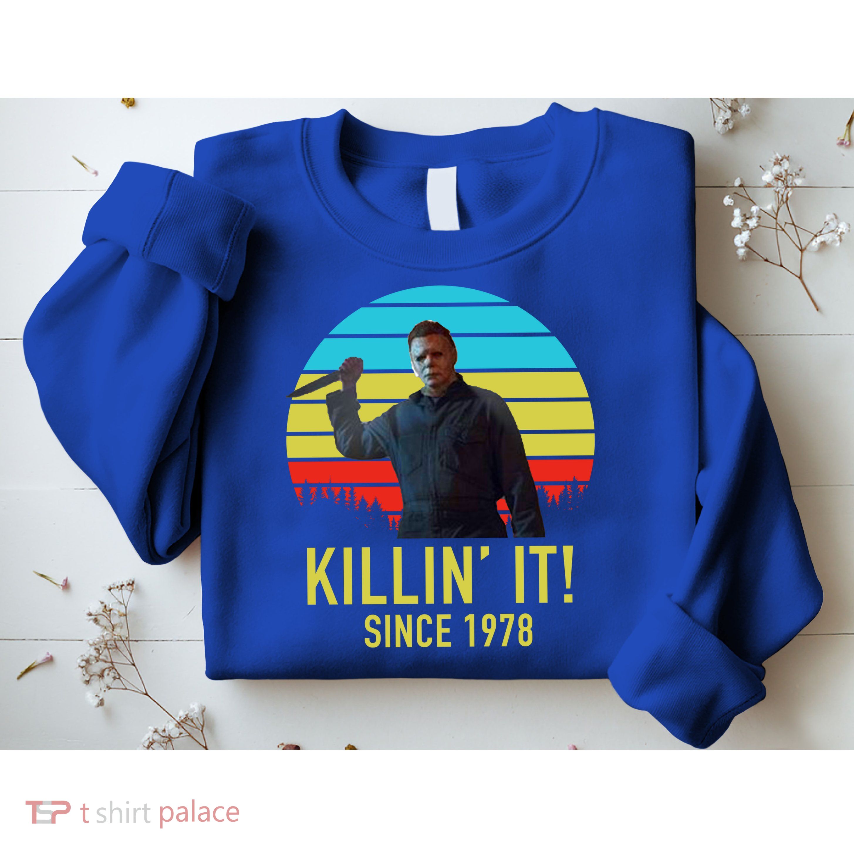 Killin' It Since 1978 Retro Horror Movie Sweatshirt