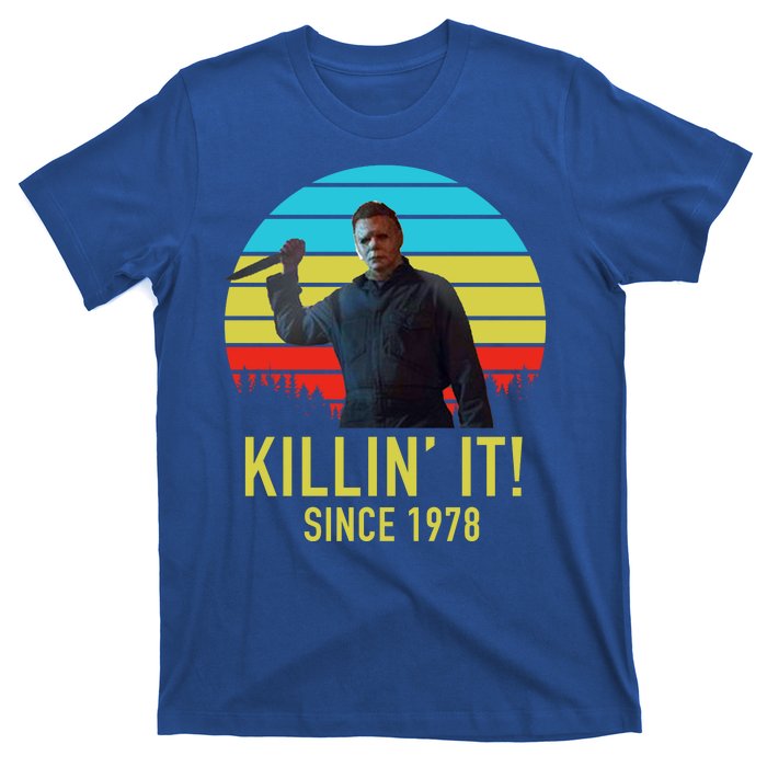 Killin' It Since 1978 Retro Horror Movie T-Shirt