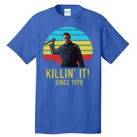 Killin' It Since 1978 Retro Horror Movie Tall T-Shirt