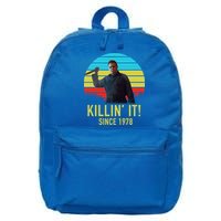 Killin' It Since 1978 Retro Horror Movie 16 in Basic Backpack