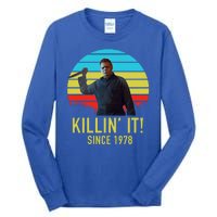 Killin' It Since 1978 Retro Horror Movie Tall Long Sleeve T-Shirt