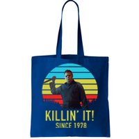 Killin' It Since 1978 Retro Horror Movie Tote Bag