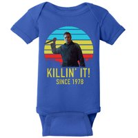 Killin' It Since 1978 Retro Horror Movie Baby Bodysuit