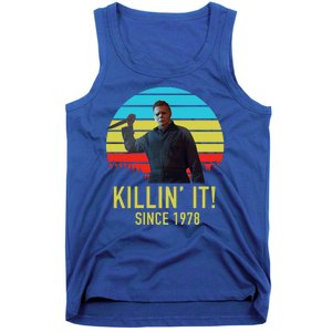 Killin' It Since 1978 Retro Horror Movie Tank Top