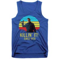 Killin' It Since 1978 Retro Horror Movie Tank Top