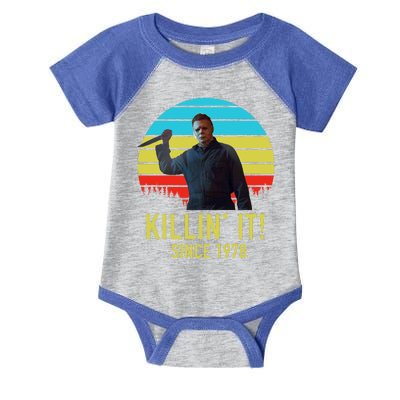 Killin' It Since 1978 Retro Horror Movie Infant Baby Jersey Bodysuit