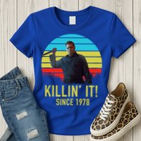 Killin' It Since 1978 Retro Horror Movie Womens T-Shirt