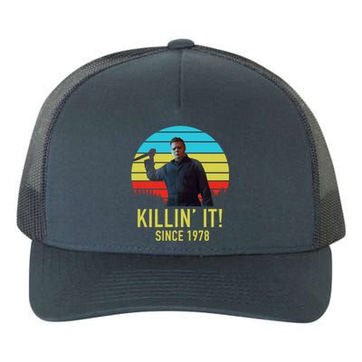 Killin' It Since 1978 Retro Horror Movie Yupoong Adult 5-Panel Trucker Hat