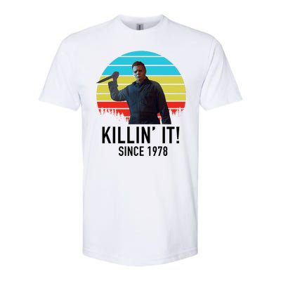 Killin' It Since 1978 Retro Horror Movie Softstyle® CVC T-Shirt