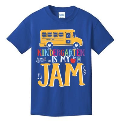 Kindergarten Is My Jam Cute Kindergarten Cool Gift Kids T-Shirt