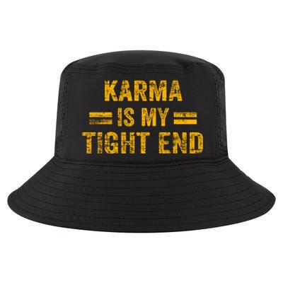 Karma Is My Tight End Cool Comfort Performance Bucket Hat