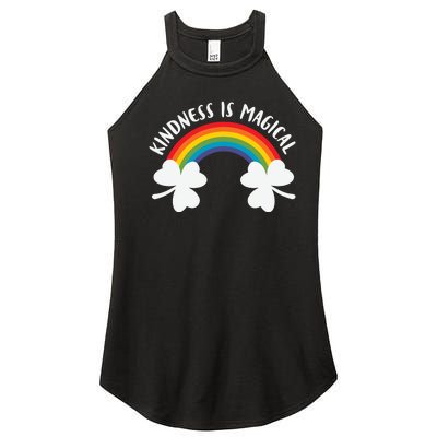 Kindness Is Magical Funny Irish Women’s Perfect Tri Rocker Tank