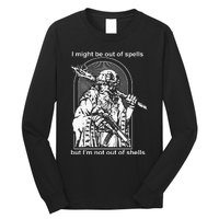 Kuyvon I Might Be Out Of Spells But IM Not Out Of Shells Long Sleeve Shirt