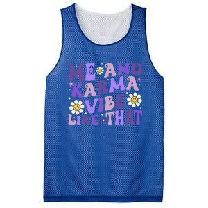 K.Arma Is My Boyfriend Me And K.Arma Vibe Like That Groovy Mesh Reversible Basketball Jersey Tank