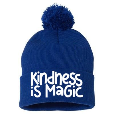 Kindness Is Magic Anti Bullying Kind Orange Unity Day Great Gift Pom Pom 12in Knit Beanie