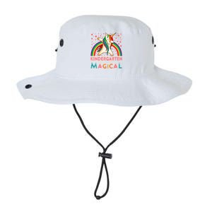 Kindergarten Is Magical Cute Rainbow Dabbing Unicorn Gift Legacy Cool Fit Booney Bucket Hat