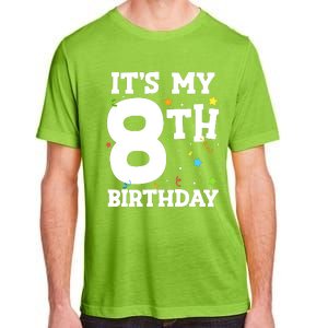 Kids Its My 8th Birthday 8 Eight Happy Birthday Boy Or Girls Adult ChromaSoft Performance T-Shirt