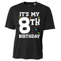 Kids Its My 8th Birthday 8 Eight Happy Birthday Boy Or Girls Cooling Performance Crew T-Shirt