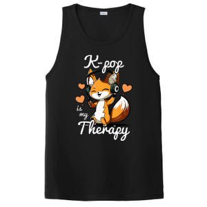 Kpop Is My Therapy Fox Korean PosiCharge Competitor Tank