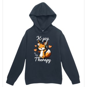 Kpop Is My Therapy Fox Korean Urban Pullover Hoodie