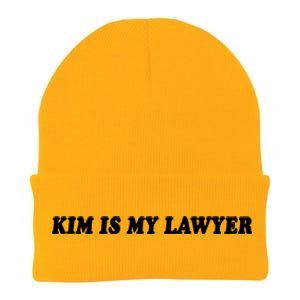 Kim Is My Lawyer Social Criminal Justice Reform Gift Knit Cap Winter Beanie