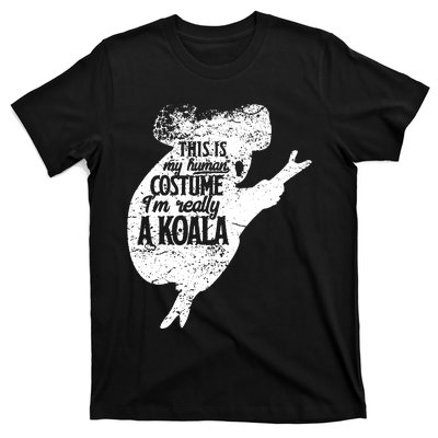 Koala Is My Human Costume Love Australian Koalas Kids T-Shirt