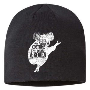 Koala Is My Human Costume Love Australian Koalas Kids Sustainable Beanie