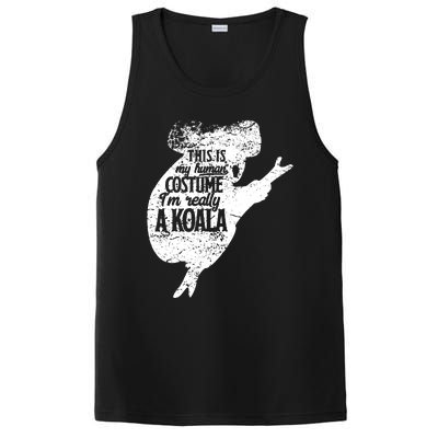 Koala Is My Human Costume Love Australian Koalas Kids PosiCharge Competitor Tank