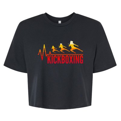 Kickboxing Is My Favorite Season For Kickboxer Bella+Canvas Jersey Crop Tee