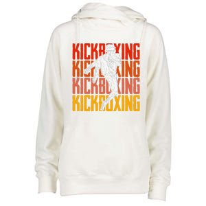 Kickboxing Is My Favorite Season For Kickboxer Womens Funnel Neck Pullover Hood