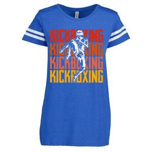 Kickboxing Is My Favorite Season For Kickboxer Enza Ladies Jersey Football T-Shirt