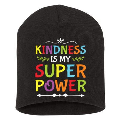 Kindness Is My Superpower Day School Short Acrylic Beanie